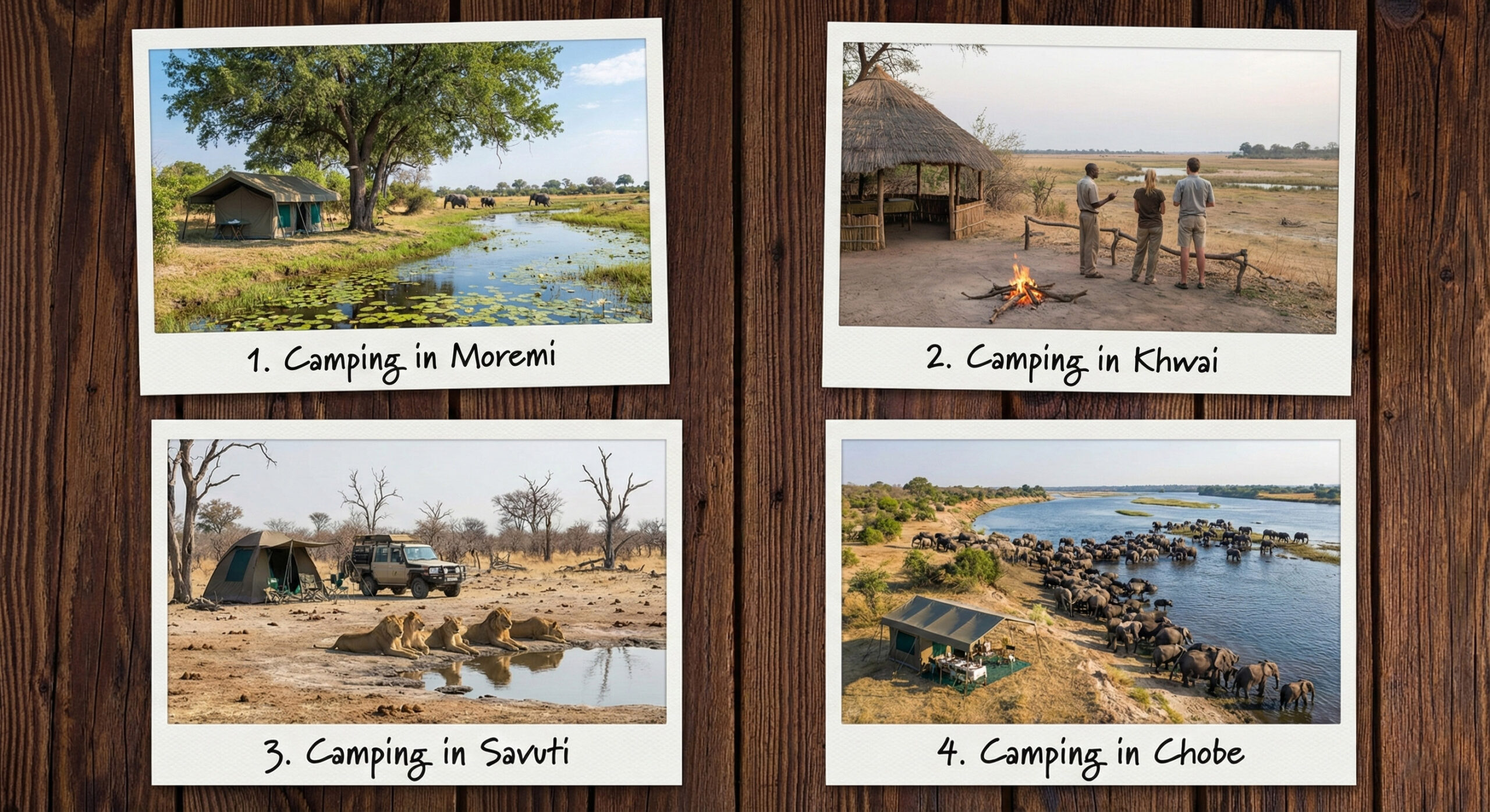 Maun and Delta Camping